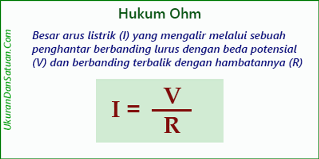 Top Bagaimana Rumus Perhitungan Dari Tegangan Arus Dan Hambatan