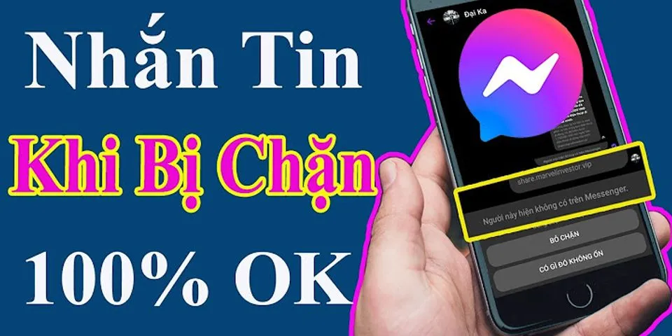 Cách gỡ chặn khi bị người khác chặn trên Facebook