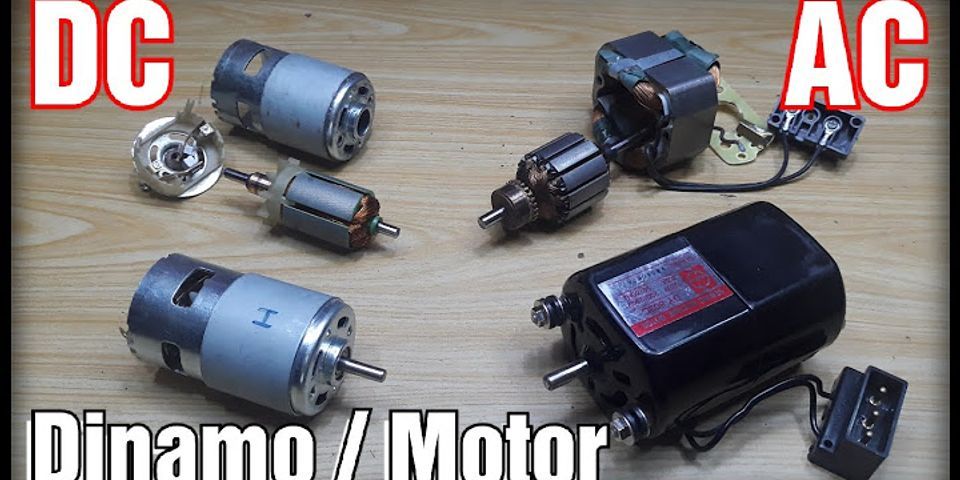 Perbandingan Motor Ac Dan Dc