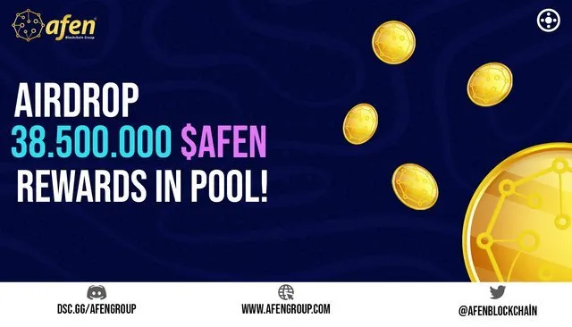 🚀 airdrop: afen  💰 Giá trị: 38,50.000 $ Afen Pool Pool