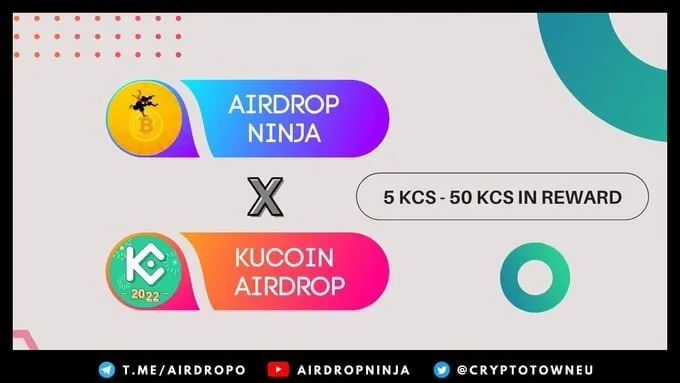 🚀  airdrop: kucoin  💰  giá trị: $ 5 KCS