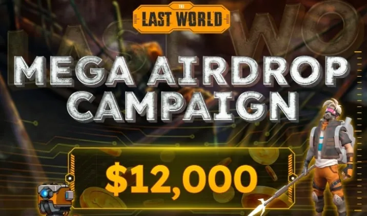 airdrop mới: Thế giới cuối cùng  Phần thưởng: $ 7 trong TLW