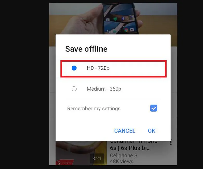 Cách tải video từ Youtube về điện thoại iPphone không cần phần mềm cần tải ứng dụng Youtube chọn độ phan giải 