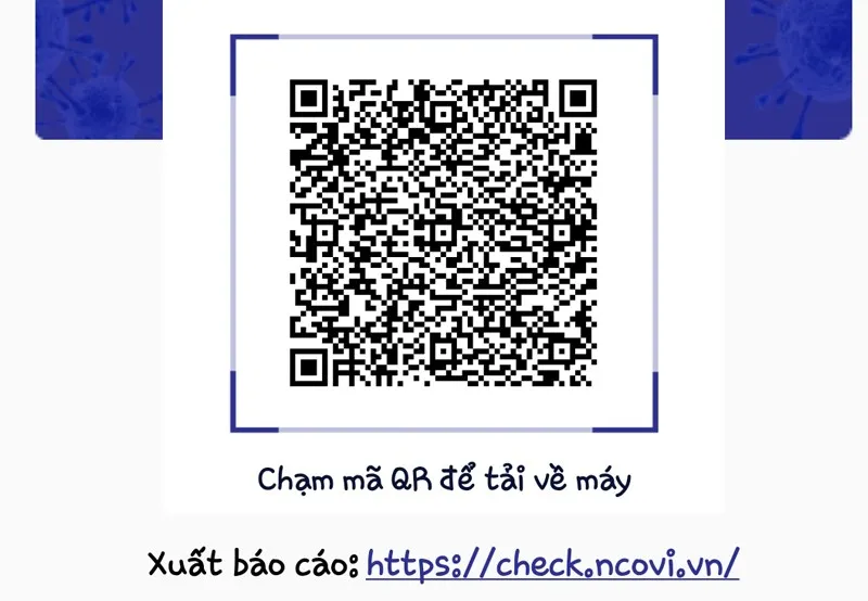 Mã QR Check in/Check out