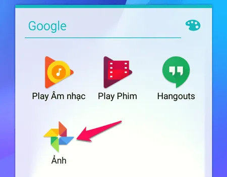 Ứng dụng Google Photos