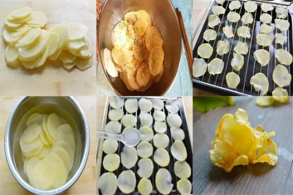 cách làm bim bim khoai tây