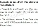 Vì sao các nước đế quốc tranh nhau xâm chiếm Trung Quốc?