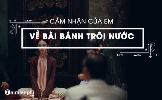 phan tich bai tho banh troi nuoc