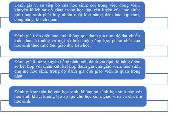 Các nguyên tắc đảm bảo chất lượng trong đánh giá học sinh tiểuhọc