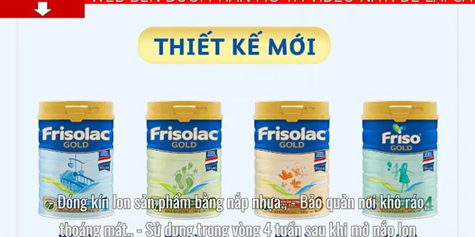 1 muỗng sữa Friso bao nhiêu gram