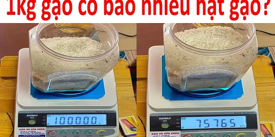 1l gạo bằng bao nhiêu kg