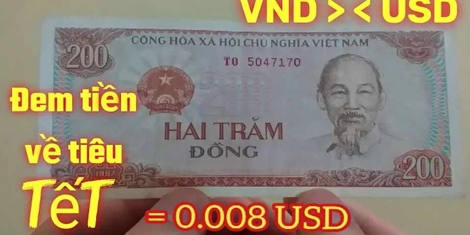 40 USD bằng bao nhiêu tiền Việt Nam