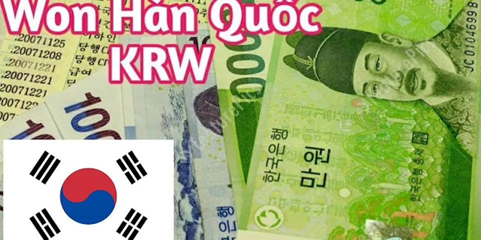 500000 Won là bao nhiêu tiền Việt