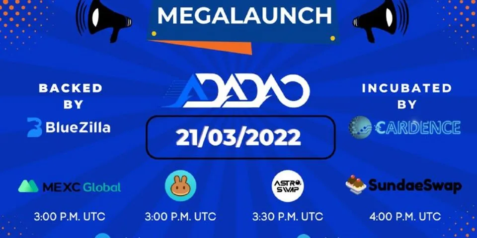 ADADAO ⚡️ MEGA LAUNCH⚡️World's First Interest-Free Stablecoin Protocol built on Cardano Blockchain.✔️ Backed by