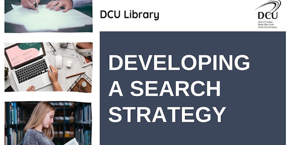 All of the following search strategies are listed in your textbook EXCEPT