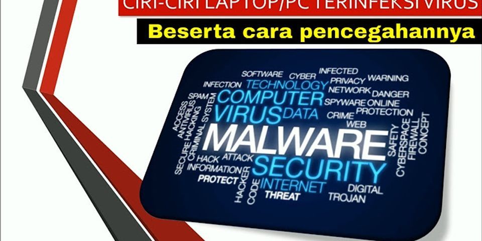 Apa yang harus dilakukan ketika laptop kena virus?