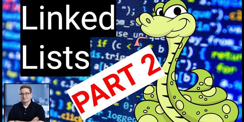 Array of linked list Python