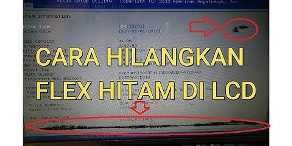 Bagaimana Cara Mengatasi Laptop Yang Layar Hitam