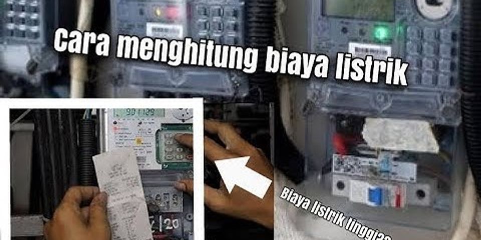 Bagaimana Cara Menghitung Pemakaian Listrik Riset 6567