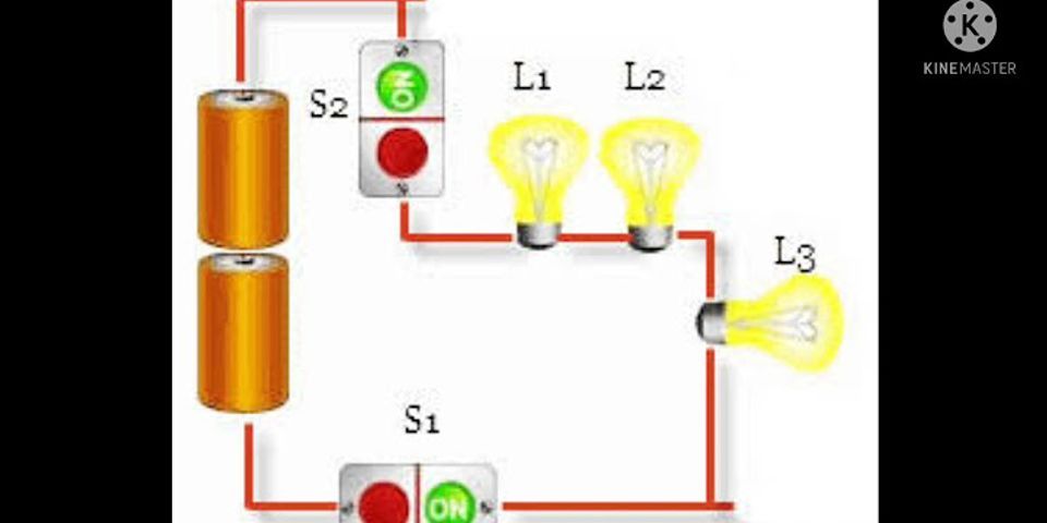 Bagaimana susunan Komponen² listrik dalam model lampu lalu lintas sederhana?
