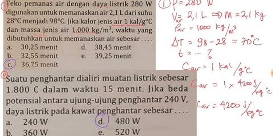 Berapakah muatan listrik yang berpindah dalam penghantar setiap detik?