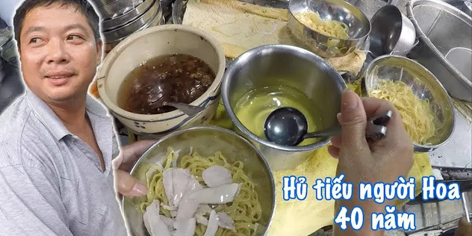 Bí quyết nấu nước lèo của người Hoa