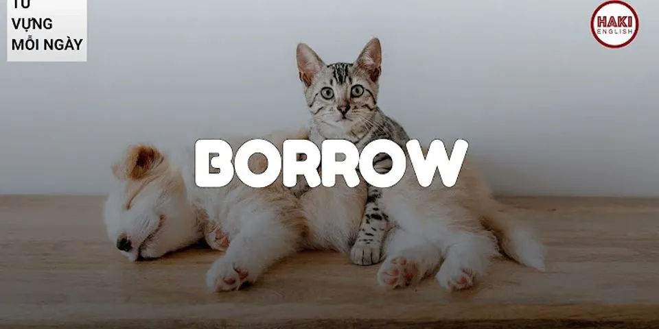 Borrow books nghĩa là gì
