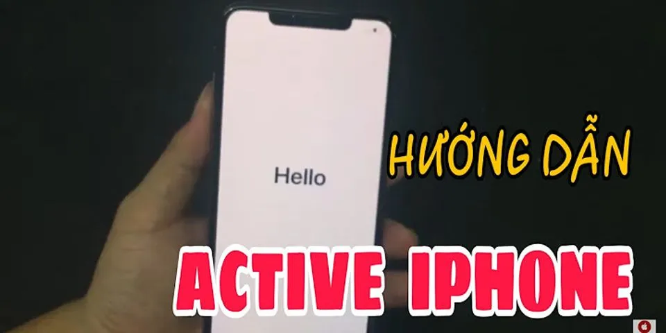 Cách Active iPhone 11
