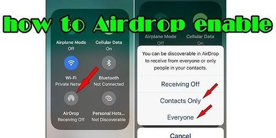 Cách bật AirDrop trên Samsung