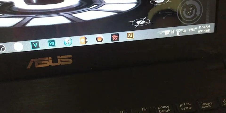 Cách bật biểu tượng âm lượng trên laptop