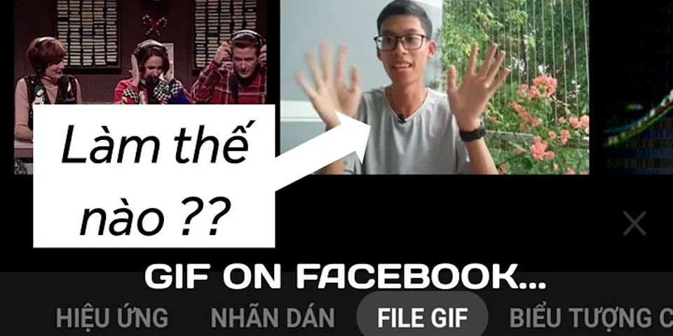 Cách bình luận bằng GIF trên Facebook