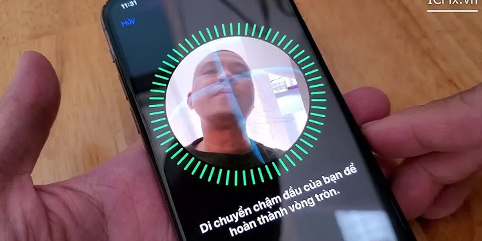 Cách cài Face ID cho iPhone 11 Pro Max