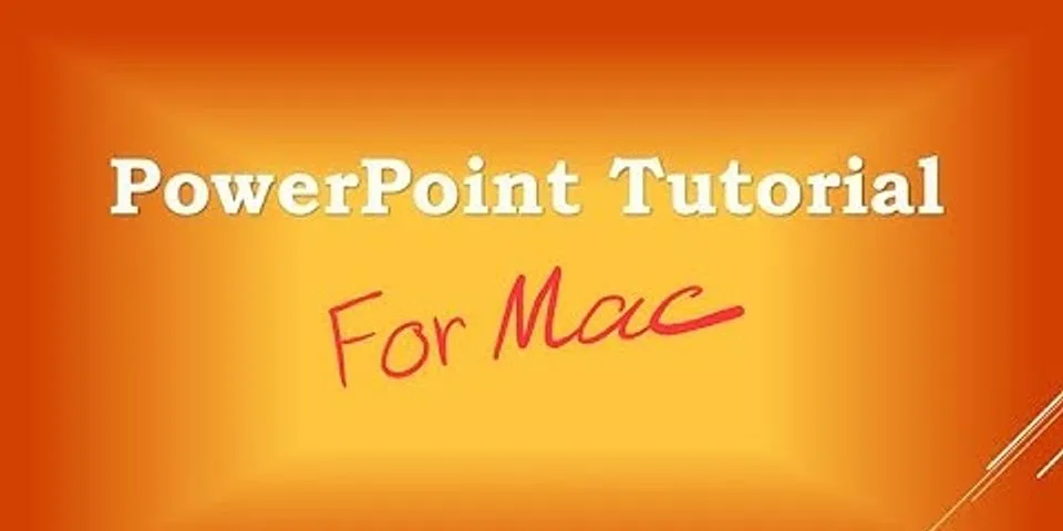 Cách cài PowerPoint trên Macbook