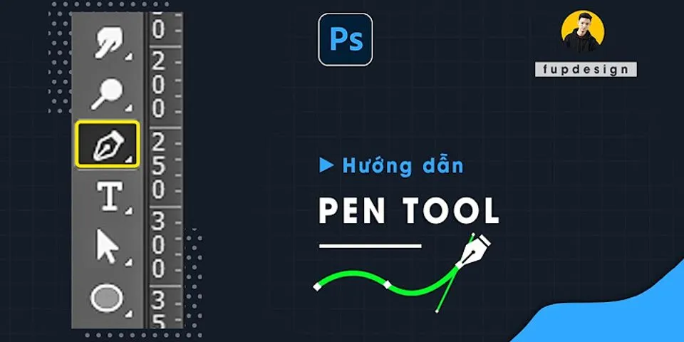 Cách cắt hình bằng Pen Tool trong photoshop