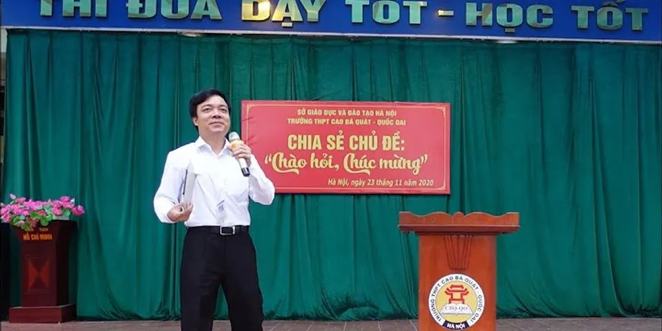 Cách chào hỏi của người Việt Nam