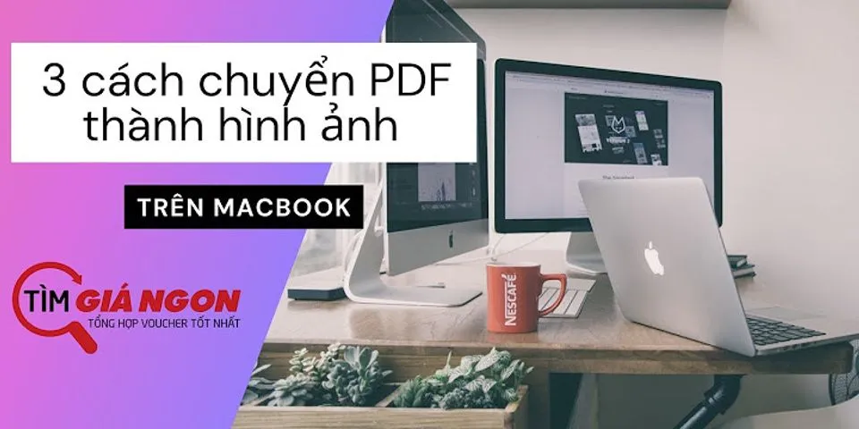 Cách chèn ảnh vào file PDF trên MacBook