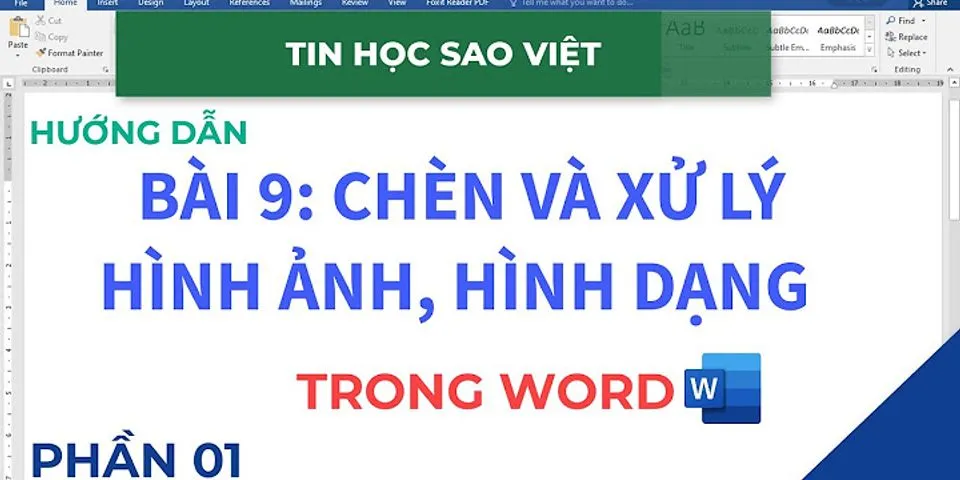 Cách chèn ảnh vào hình tròn trong Word