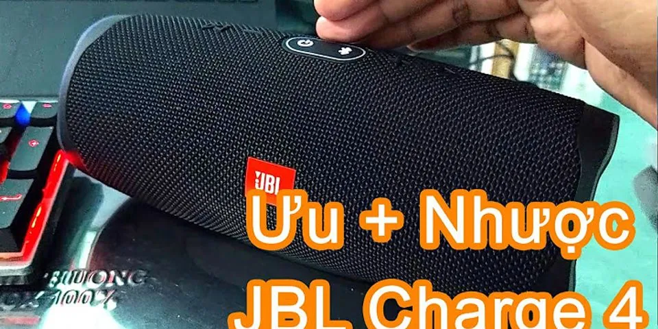 Cách chính Bass JBL Charge 4