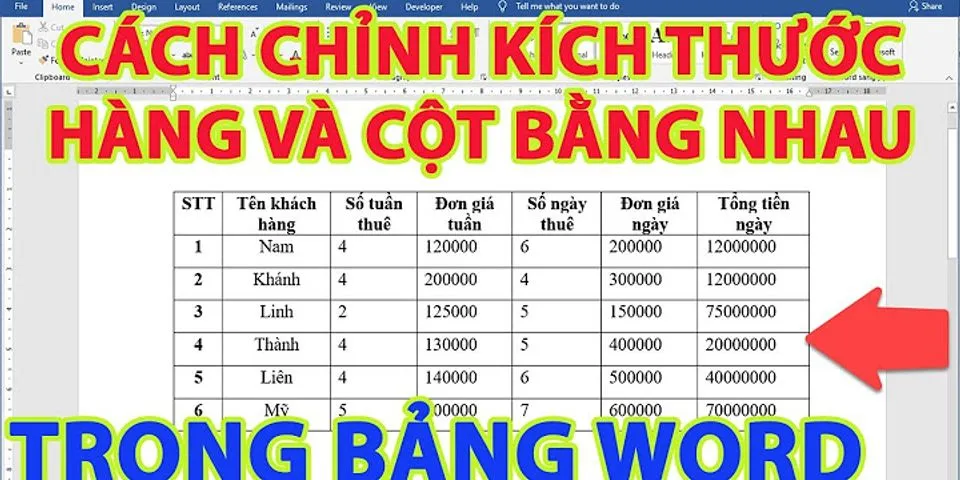 Cách chỉnh cho các dòng đều nhau trong Word