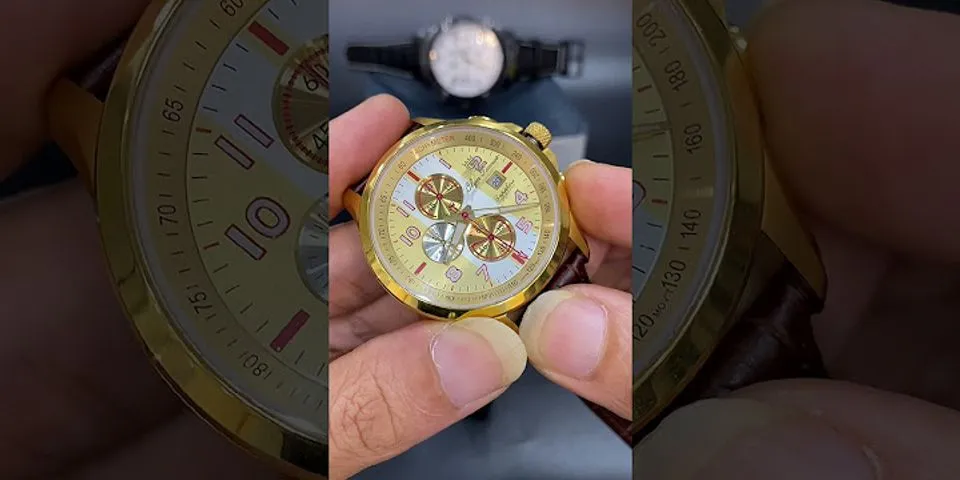 Cách chính đồng hồ Tachymeter