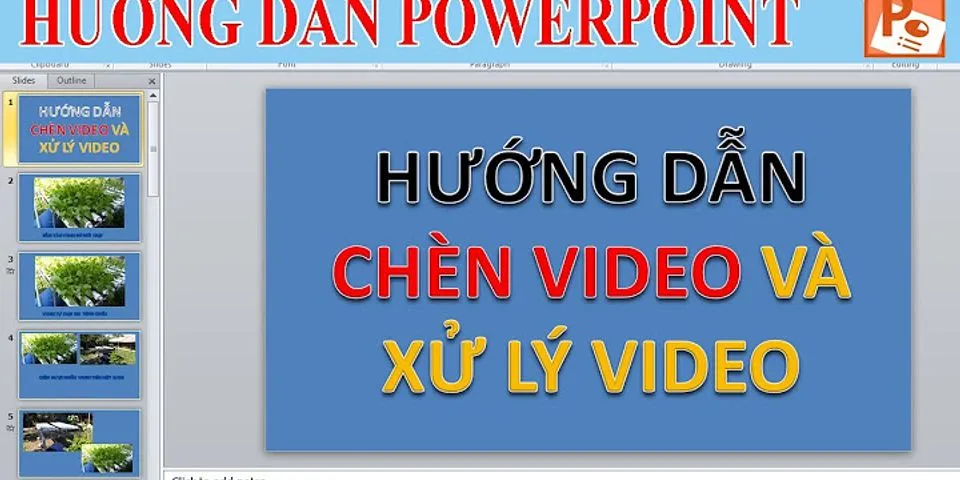 Cách chỉnh tốc độ video trong PowerPoint