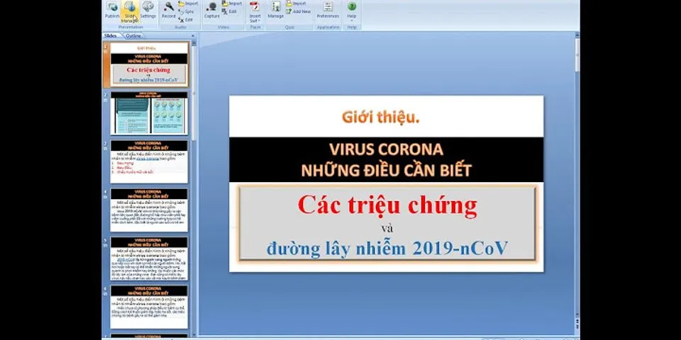 Cách chuyển PowerPoint sang elearning