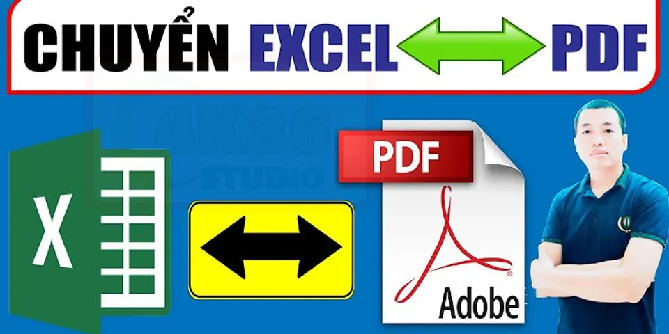 Cách copy dữ liệu từ file PDF sang Excel