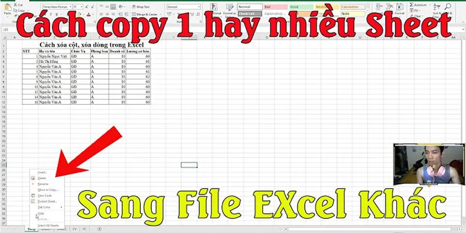 Cách copy file Excel