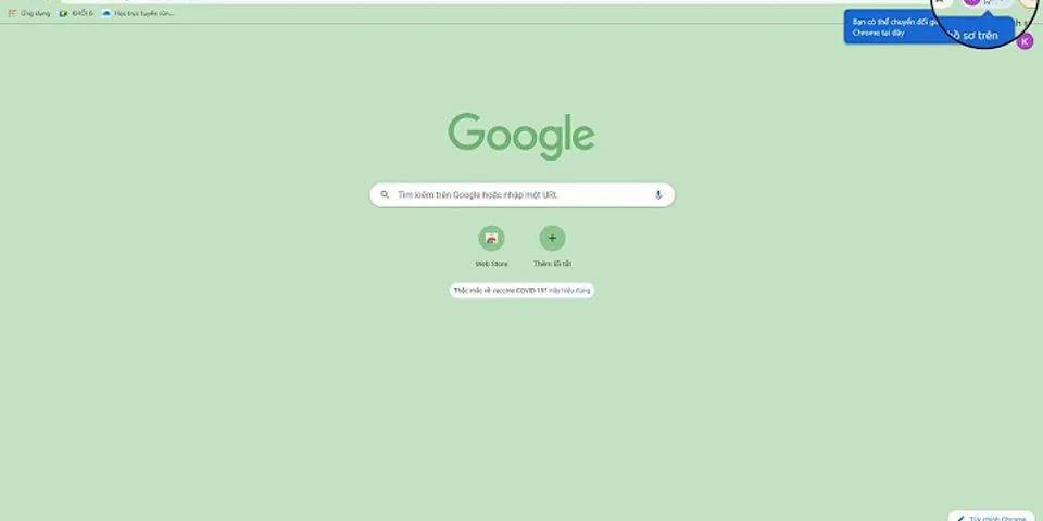 Cách đăng xuất tài khoản Google Chrome trên máy tính