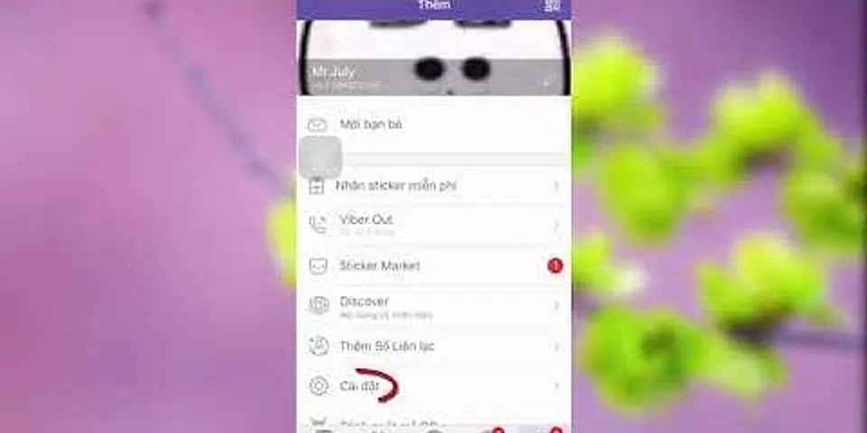 Cách đăng xuất Viber trên điện thoại samsung