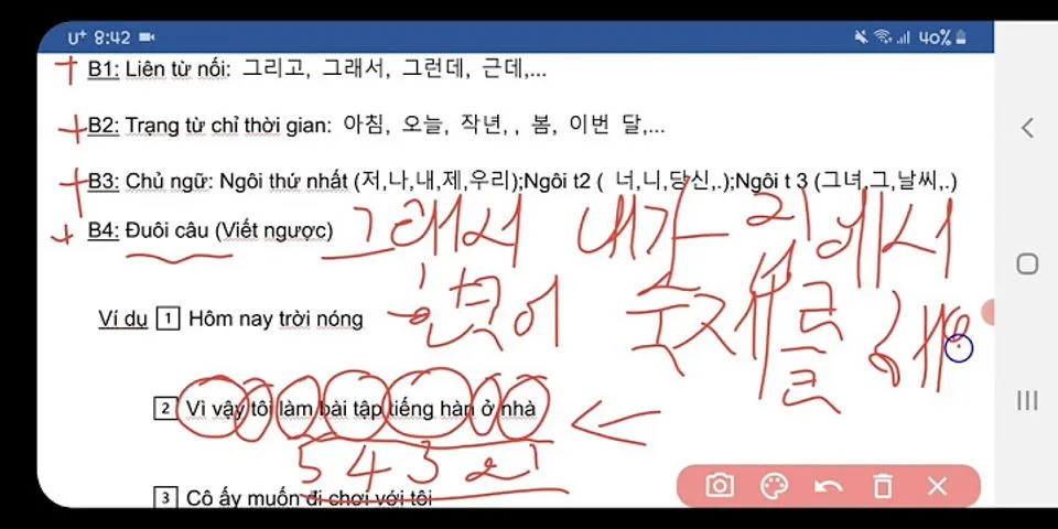 Cách dịch nghĩa tiếng Hàn sang tiếng Việt