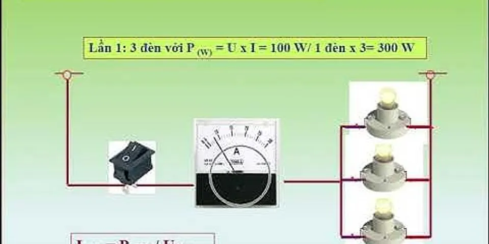 Cách đo dòng điện xoay chiều và điện áp xoay chiều