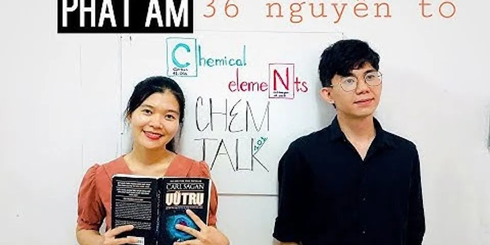 Cách đọc một số nguyên tố hóa học