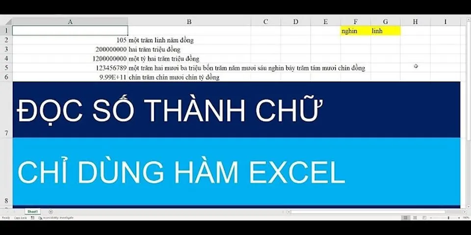 Cách đọc số tiền USD bằng chữ tiếng Việt trong Excel